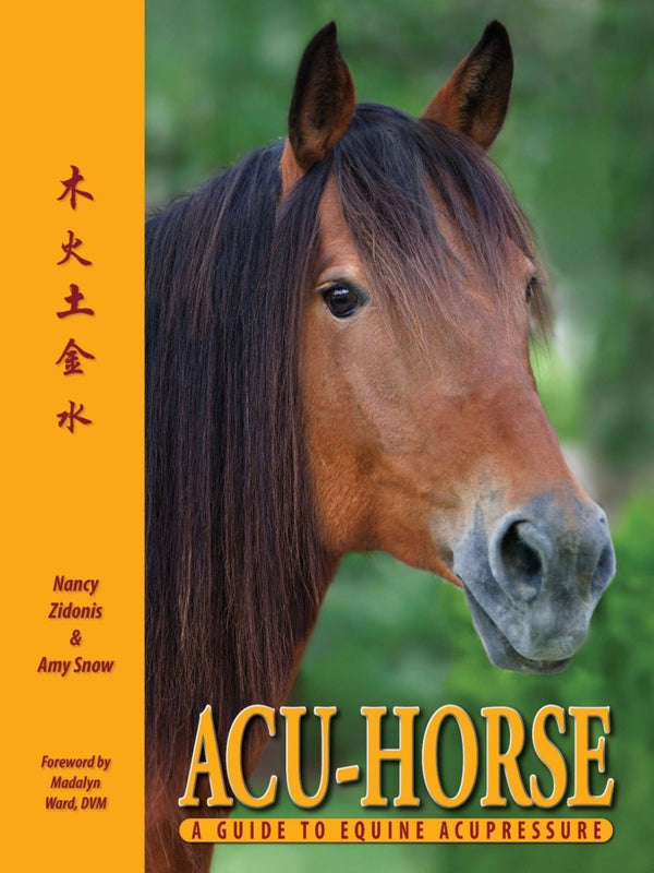 Equine Acupressure Award winning book, learn to do acupressure for your horse
